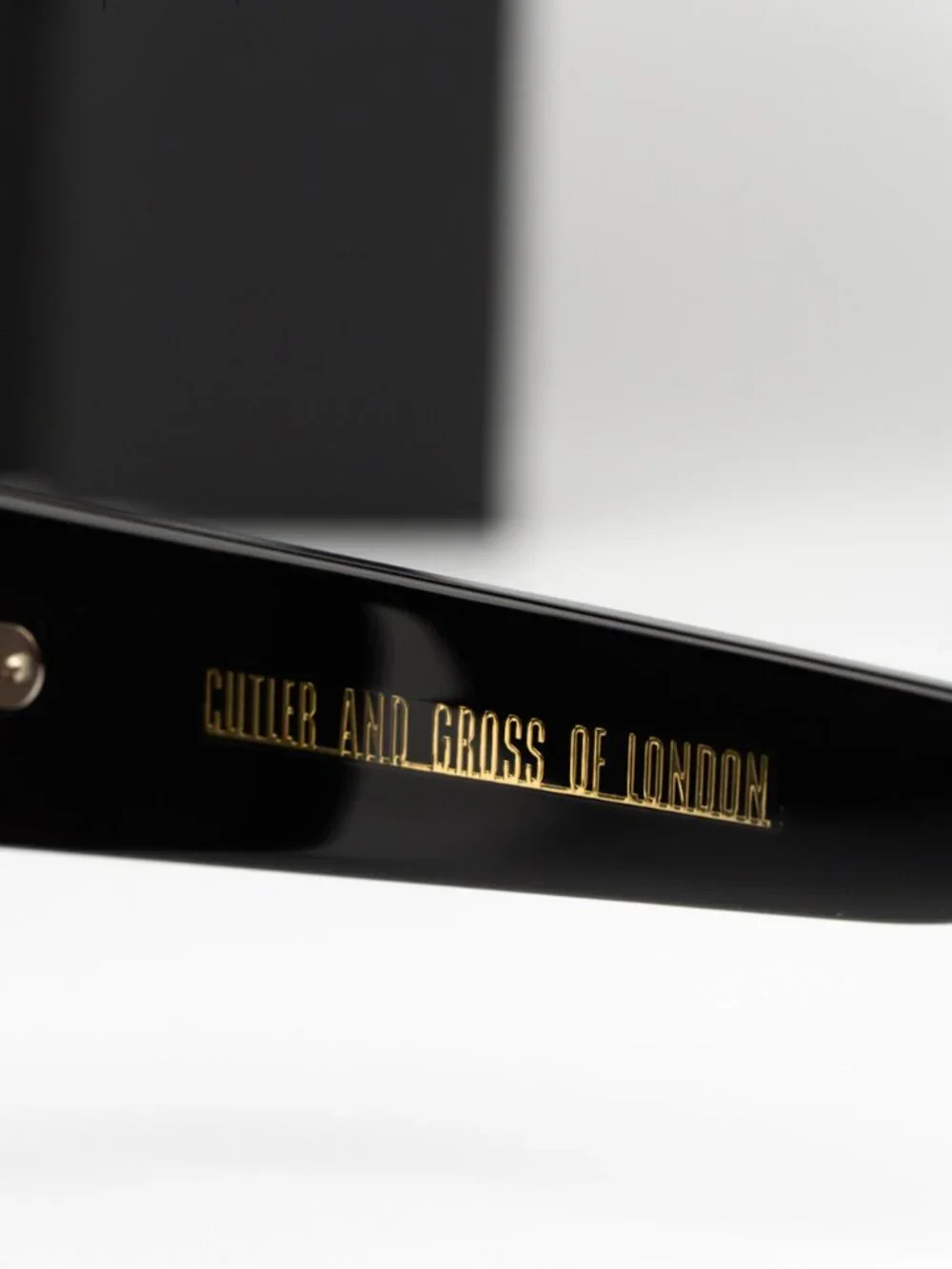 Cutler and Gross Men Sunglasses Black Red Rectangle CGSN1367 003 NEW AUTHENTIC